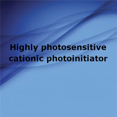 Highly Photosensitive Cationic Photoinitiator Highly Photosensitive Cationic Photoinitiator