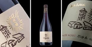 Wine label UV printing ink