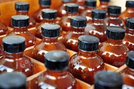 UV stable resin for beverage packaging