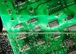 Transparent coating resin for electronics