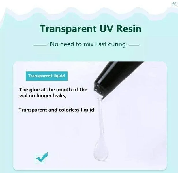 Fast curing UV resin 300-400mj