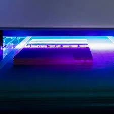 LED-curable low energy coatings