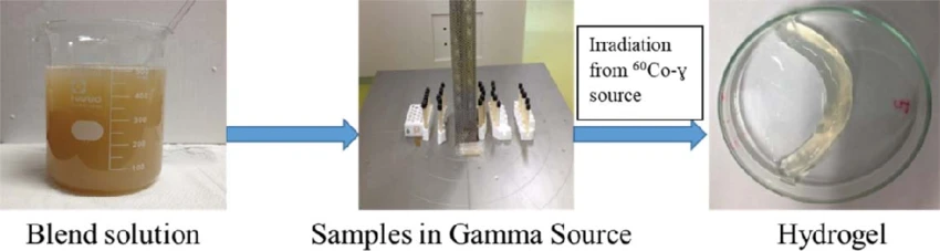Hydrophilic DMAA for hydrogel production