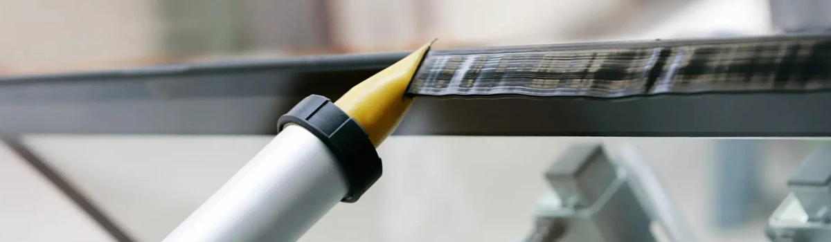 Glass-metal bonding adhesive
