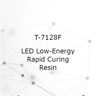 T-7128F Resin – Designed For Metal Printing Inks, LED Low-Energy Rapid Curing, Excellent Adhesion