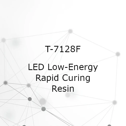 T-7128F Resin – Designed For Metal Printing Inks, LED Low-Energy Rapid Curing, Excellent Adhesion