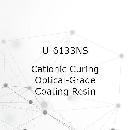 U-6133NS Low Refractive Index UV Resin – Cationic Curing Optical-Grade Coating Resin